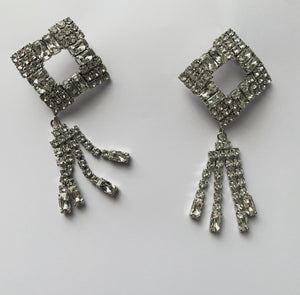The Glitterati Diamante Earrings