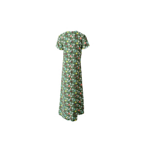 Tilda A-line maxi short sleeve maxi dress